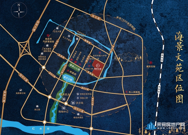 海景文苑区位图